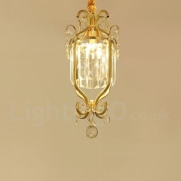 Φωτιστικά οροφής από καθαρό ορείχαλκο Rustic Lodge Nordic Style Flush Mount Crystal Lights