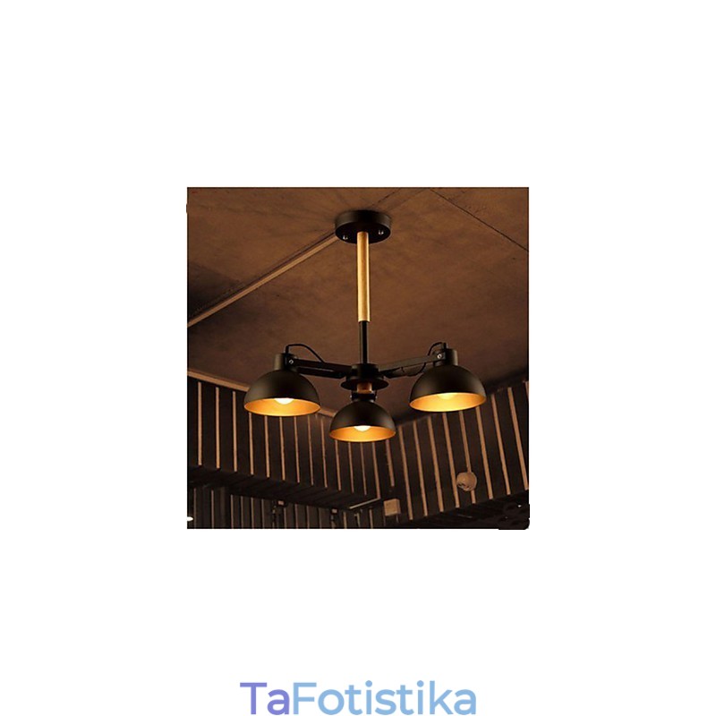 Στούντιο δημιουργικά φωτιστικά και φανάρια αμερικανική ρετρό οροφή