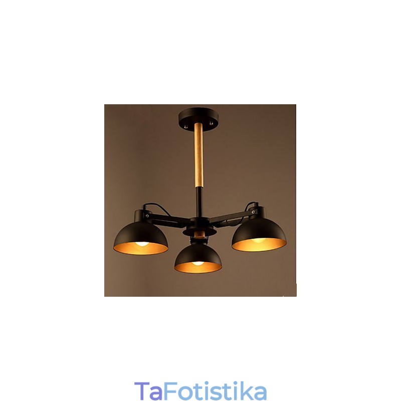 Στούντιο δημιουργικά φωτιστικά και φανάρια αμερικανική ρετρό οροφή