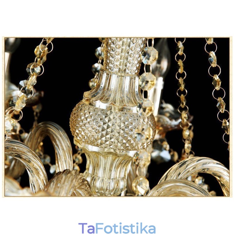 Εξαιρετικά μεγάλος 3 επιπέδων ρετρό κονιάκ Χρώμα K9 Crystal Μοντέρνος πολυτελής πολυέλαιος