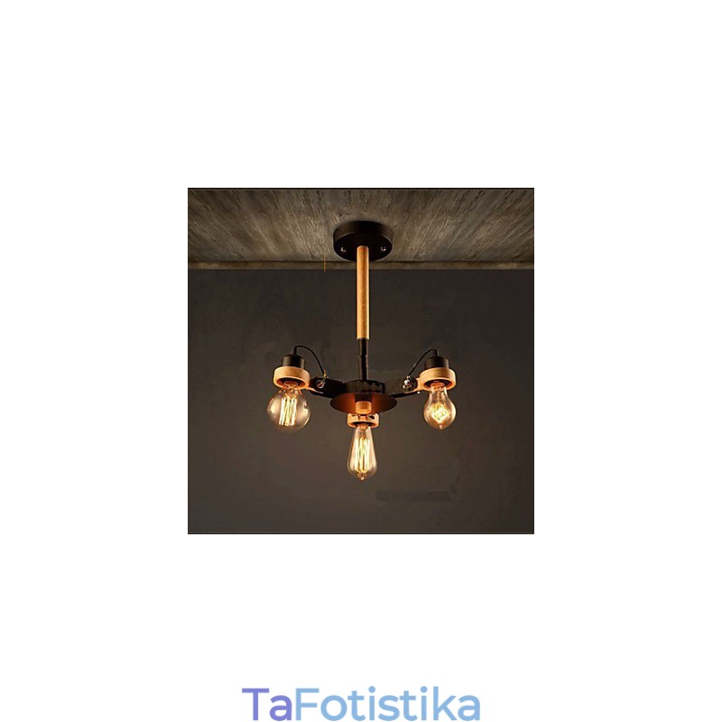 Φωτιστικά στούντιο και φανάρια Αμερικανική ρετρό οροφή