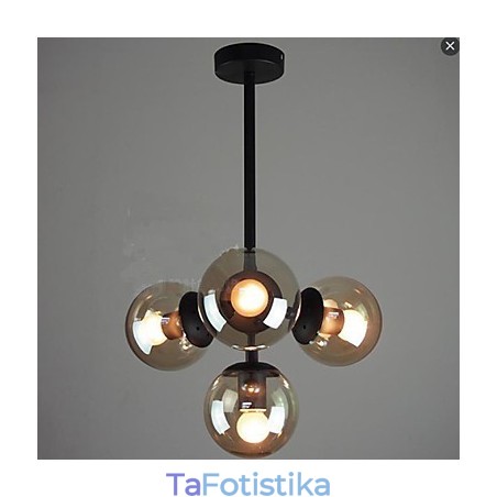 Φωτιστικά οροφής Glass Ball Iron Beanstalk Φωτιστικά οροφής Glass Ball Iron Beanstalk