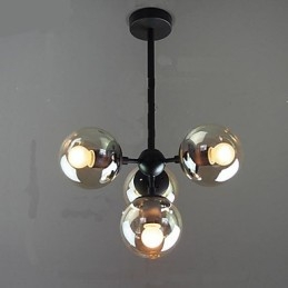 Φωτιστικά οροφής Glass Ball Iron Beanstalk