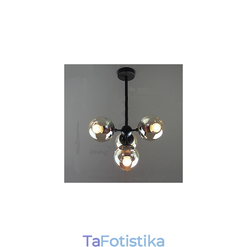 Φωτιστικά οροφής Glass Ball Iron Beanstalk