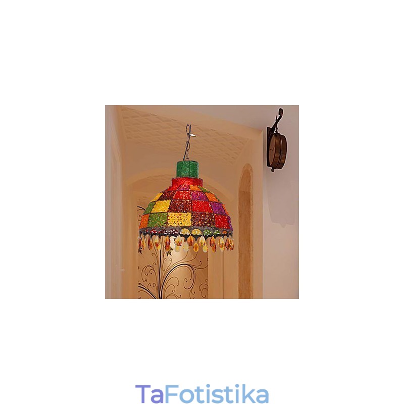 Χειροκίνητο φωτιστικό Mini Style Vintage Chandelier