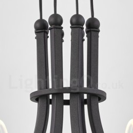 10 Light Nordic Post Modern 2021 Design Πολυέλαιος με ακρυλικές αποχρώσεις