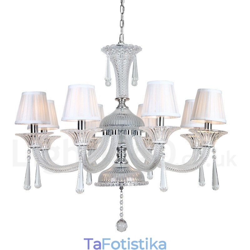 Πολυέλαιος Clear Crystal Candle