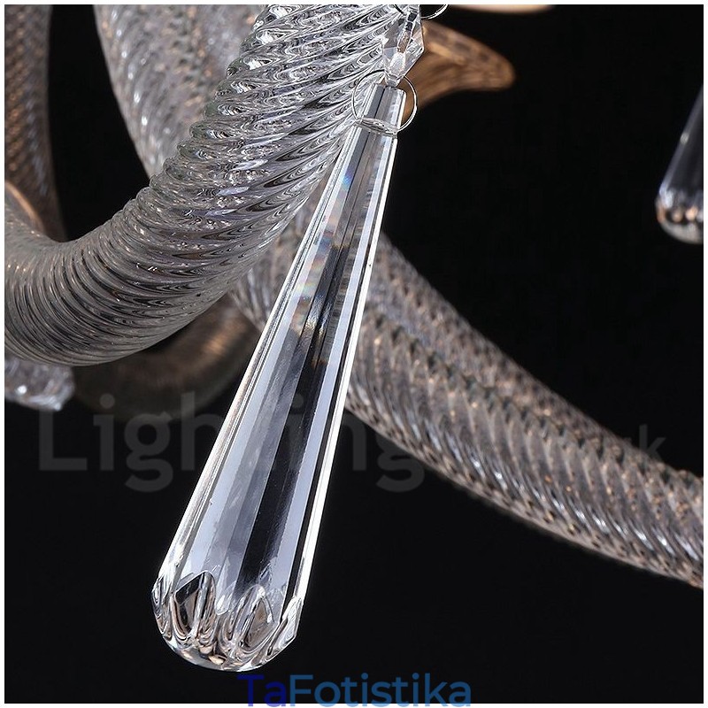 Πολυέλαιος Clear Crystal Candle