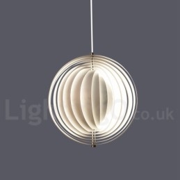 Globe White Rotate Μεταμοντέρνο DIY κρεμαστό φως