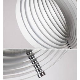 Globe White Rotate Μεταμοντέρνο DIY κρεμαστό φως