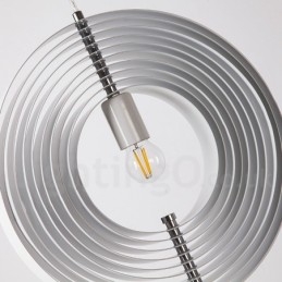 Globe White Rotate Μεταμοντέρνο DIY κρεμαστό φως