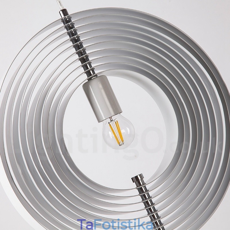 Globe White Rotate Μεταμοντέρνο DIY κρεμαστό φως