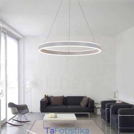 1 Δαχτυλίδι Δύο Λωρίδες Art Deco Κρεμαστό Φωτιστικό 60cm Κρεμαστό Φωτιστικό 1 Δαχτυλίδι Δύο Λωρίδες Art Deco Κρεμαστό Φωτιστικό 60cm Κρεμαστό Φωτιστικό