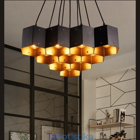Loft Industrial Style Κρεμαστό Φωτιστικό Πολυέλαιος Loft Industrial Style Κρεμαστό Φωτιστικό Πολυέλαιος