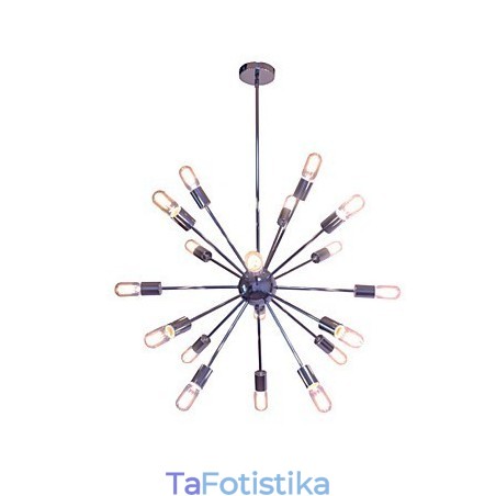Chandelier Modern Globe Living μενταγιόν Τραπεζαρία Κατάστημα αγορών Night Metal Chrome Chandelier Modern Globe Living μενταγιόν Τραπεζαρία Κατάστημα αγορών Night Metal Chrome