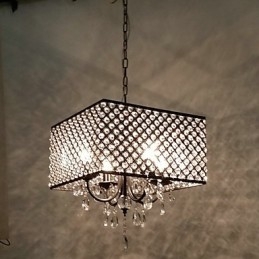 Παραδοσιακός κλασικός κρύσταλλος ζωγραφικός μεταλλικός πολυέλαιος