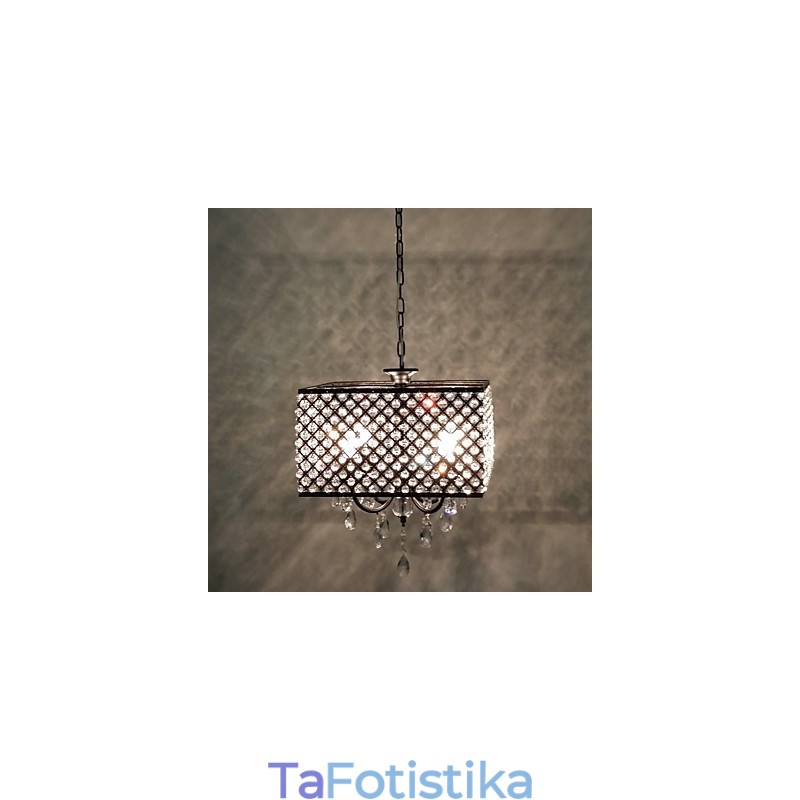 Παραδοσιακός κλασικός κρύσταλλος ζωγραφικός μεταλλικός πολυέλαιος