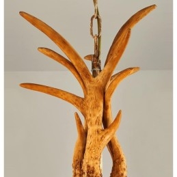 8 Light Rustic Artistic Retro Antler Antique Πολυέλαιος