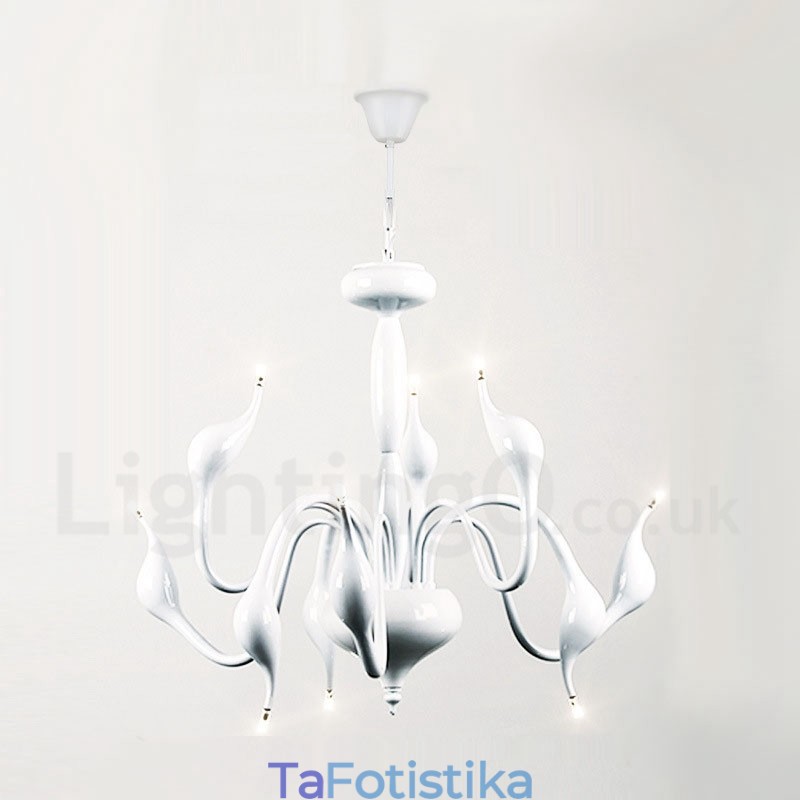 9 Light Modern Contemporary Ηλεκτροεπιμεταλλωμένος Μεταλλικός Πολυέλαιος