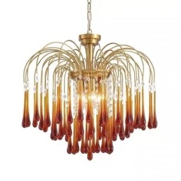 Φωτιστικό Water Drop Glass Chandelier