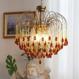 Φωτιστικό Water Drop Glass Chandelier