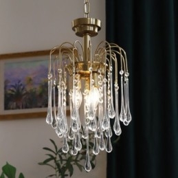 Φωτιστικό Water Drop Glass Chandelier