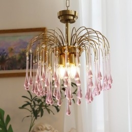 Φωτιστικό Water Drop Glass Chandelier