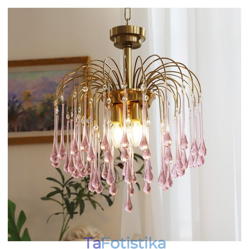 Φωτιστικό Water Drop Glass Chandelier