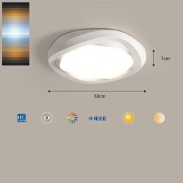 Dimmable Full Spectrum Eye Protection Multi Colors Modern Flush Mount Φωτιστικό οροφής Φωτιστικά εσωτερικού χώρου