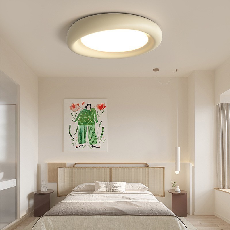 Dimmable Round Full Spectrum Eye Protection Multi Colors Modern Flush Mount Light Οροφής Φωτιστικά εσωτερικού χώρου
