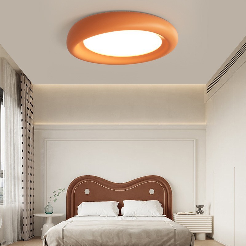 Dimmable Round Full Spectrum Eye Protection Multi Colors Modern Flush Mount Light Οροφής Φωτιστικά εσωτερικού χώρου
