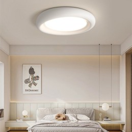 Dimmable Round Full Spectrum Eye Protection Multi Colors Modern Flush Mount Light Οροφής Φωτιστικά εσωτερικού χώρου
