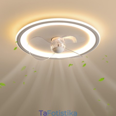 Nordic Round Ultra thin Silent Invisible Dimmable Flush Mounted Fan Light Light Full Spectrum Eye Protection Nordic Round Ultra thin Silent Invisible Dimmable Flush Mounted Fan Light Light Full Spectrum Eye Protection