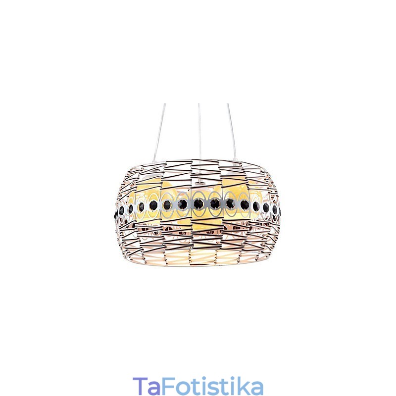 Φωτιστικό Rattan Art Κρεμαστό φωτιστικό Χειροποίητο Υφαντό