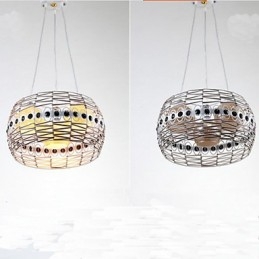 Φωτιστικό Rattan Art Κρεμαστό φωτιστικό Χειροποίητο Υφαντό
