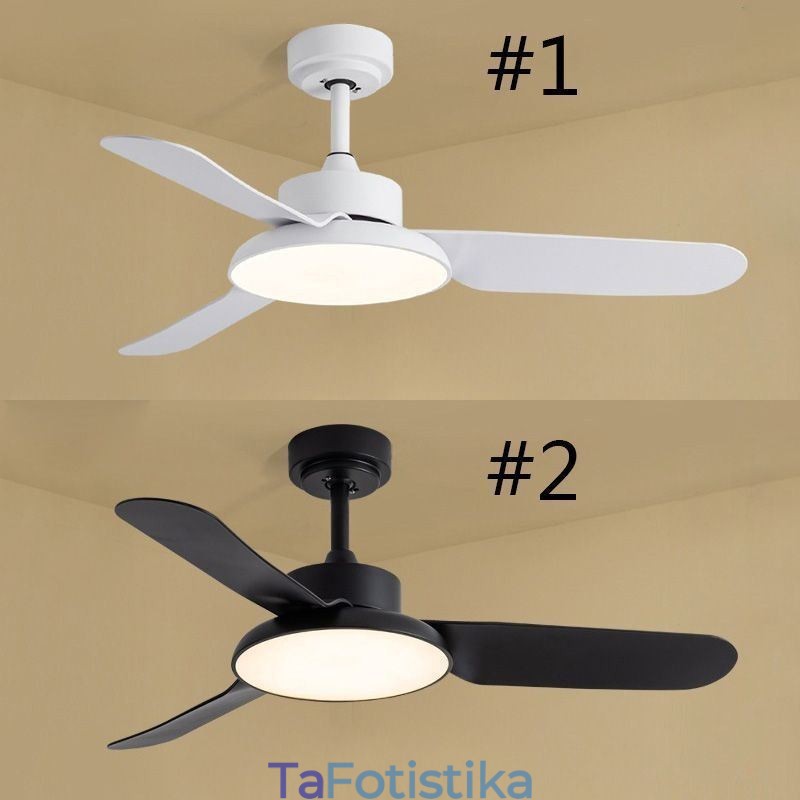 Φωτιστικό ανεμιστήρα inverter Μοντέρνο μινιμαλιστικό φωτιστικό οροφής