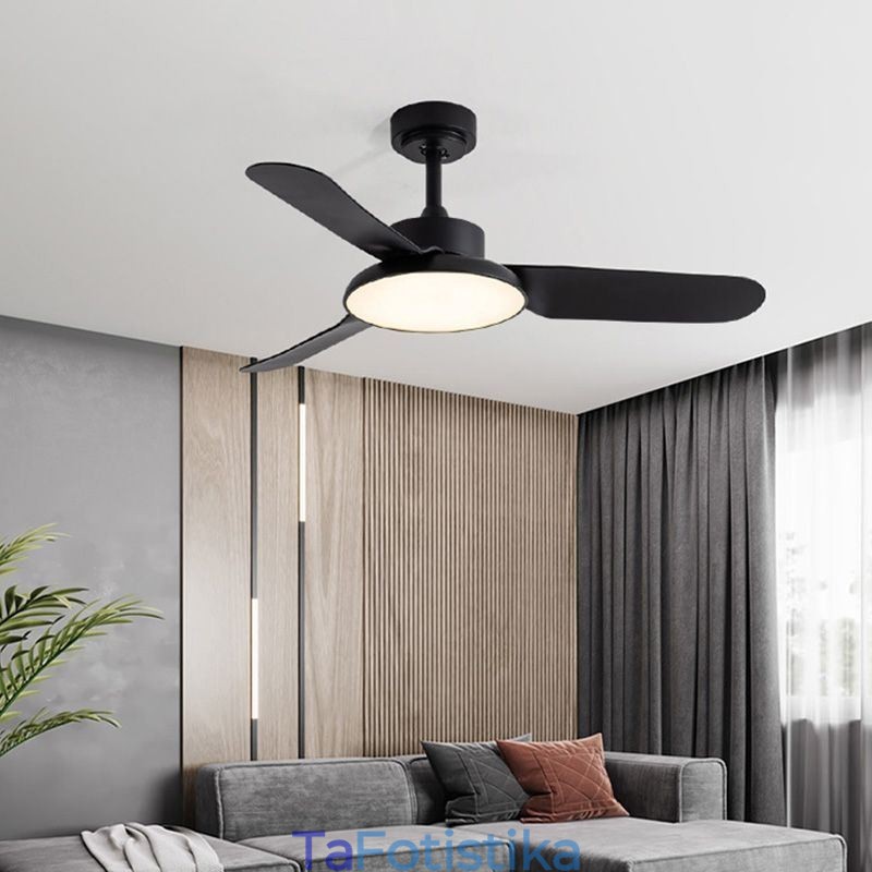 Φωτιστικό ανεμιστήρα inverter Μοντέρνο μινιμαλιστικό φωτιστικό οροφής