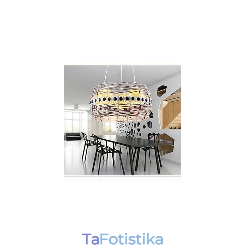 Φωτιστικό Rattan Art Κρεμαστό φωτιστικό Χειροποίητο Υφαντό