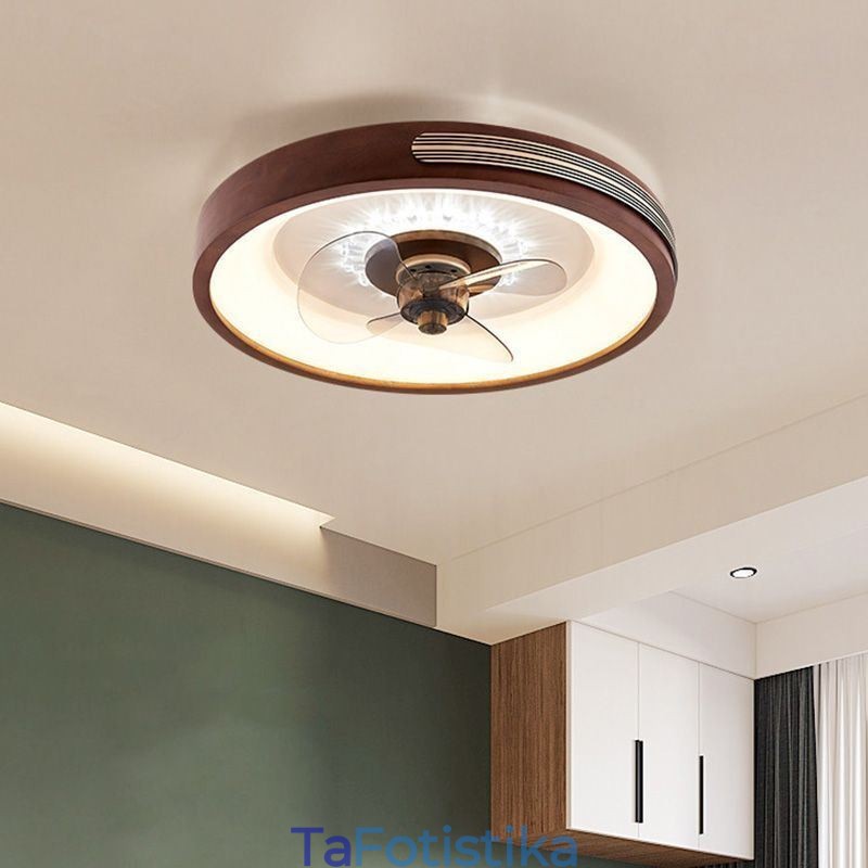 Σύγχρονο φωτιστικό ανεμιστήρα οροφής Inverter Φωτιστικό ανεμιστήρα οροφής τηλεχειριστηρίου