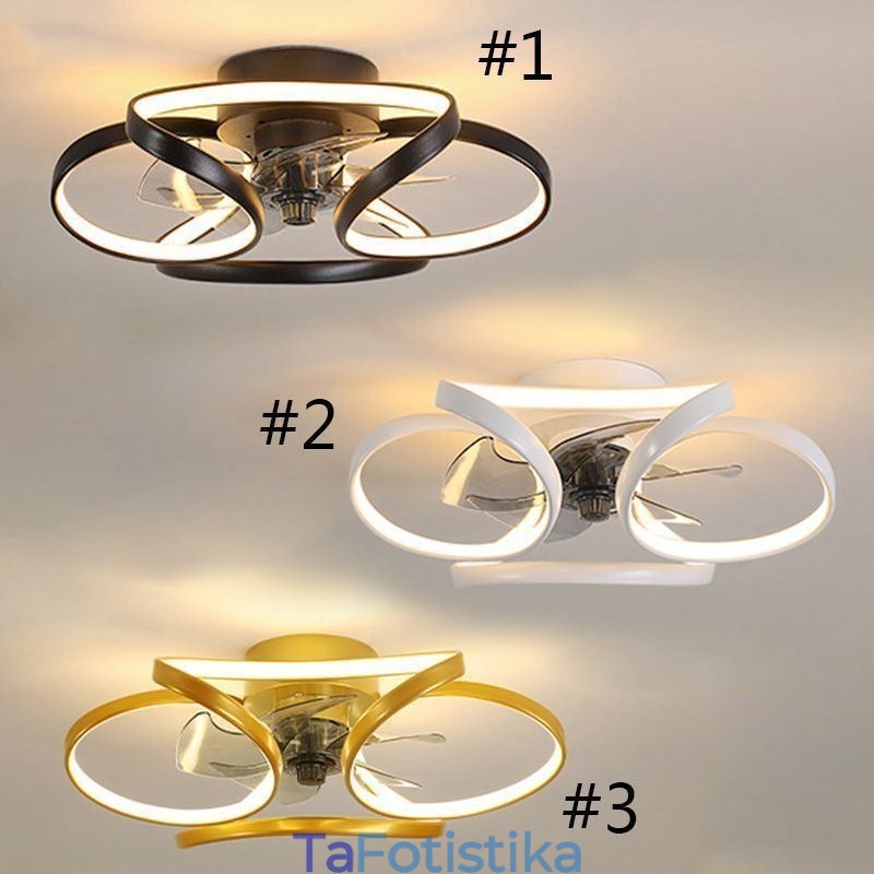 Μοναδικός ανεμιστήρας οροφής και ελαφρύς μοντέρνος ανεμιστήρας οροφής με φώτα