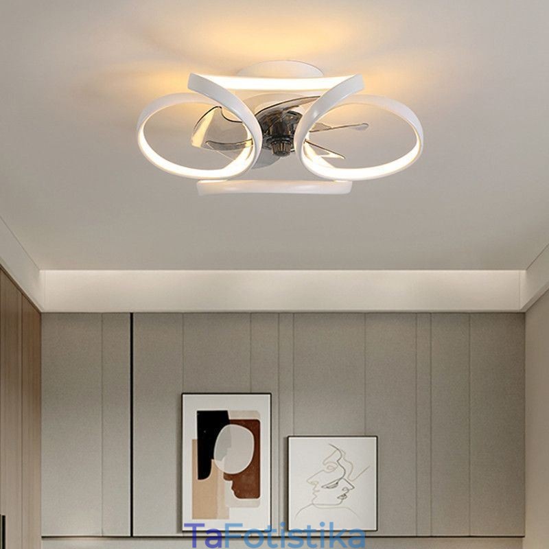Μοναδικός ανεμιστήρας οροφής και ελαφρύς μοντέρνος ανεμιστήρας οροφής με φώτα