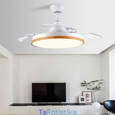 Μοντέρνο φωτιστικό ανεμιστήρα οροφής Inverter με τηλεχειρισμό Φωτιστικό Οροφής Τρίχρωμο Dimming Μοντέρνο φωτιστικό ανεμιστήρα οροφής Inverter με τηλεχειρισμό Φωτιστικό Οροφής Τρίχρωμο Dimming