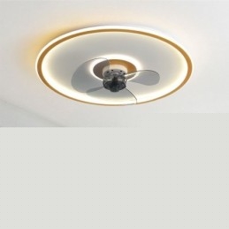 Φωτιστικό ανεμιστήρα οροφής Macaron Remote Control Decor Ventilateur