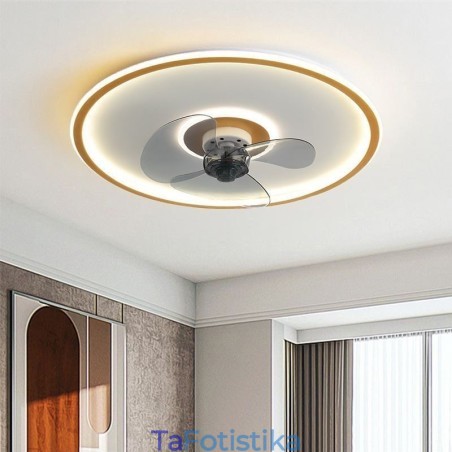 Φωτιστικό ανεμιστήρα οροφής Macaron Remote Control Decor Ventilateur Φωτιστικό ανεμιστήρα οροφής Macaron Remote Control Decor Ventilateur