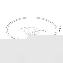 Φωτιστικό ανεμιστήρα οροφής Macaron Remote Control Decor Ventilateur
