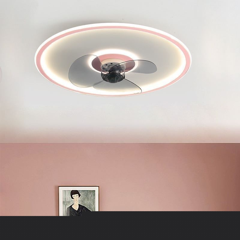 Φωτιστικό ανεμιστήρα οροφής Macaron Remote Control Decor Ventilateur