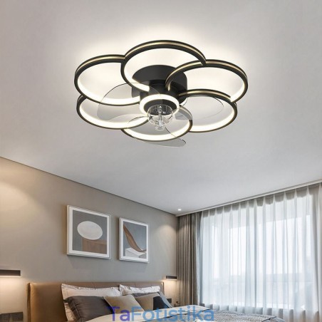 Ανεμιστήρες οροφής με φώτα Chandelier Ventilateur Ανεμιστήρες οροφής με φώτα Chandelier Ventilateur
