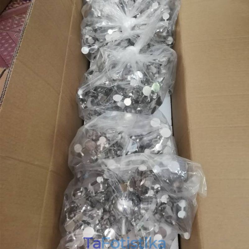 Sequin Chandelier Κρεμαστό Φωτιστικό από ανοξείδωτο ατσάλι Τραπεζαρία