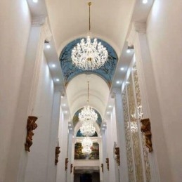 Ευρωπαϊκός Κρυστάλλινος Πολυέλαιος Με 32 Φώτα Πολυτελές Διακοσμητικό Φωτιστικό Οροφής