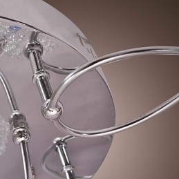 G4 Iron Flush Mount Light με σκιές αλουμινίου